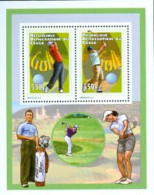 CONGO KINSHASA 2012 -  Sport : Le Golf - Bloc Collectif - Golf