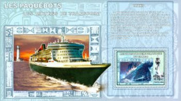 CONGO KINSHASA 2006 - Paquebots Et Phares -  Titanic - Bloc - Faros