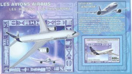 CONGO KINSHASA 2006 -  Les Avions Airbus - A 350 - BF Non Dentelé - Vliegtuigen