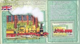 CONGO KINSHASA 2006 - Trains Britanniques -  Johnson Midland 4-2-2 1887-90 - Bloc - Trenes