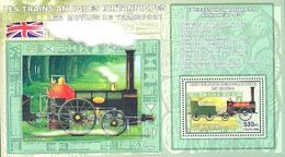 CONGO KINSHASA 2006 - Trains Britanniques -  Stephenson 0-2-2 1830 - Bloc - Trains