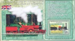 CONGO KINSHASA 2006 - Trains Britanniques -  Bury 2-2-0 1837 - Bloc - Eisenbahnen