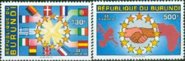 BURUNDI 1993 - Marché Unique Européen - Idee Europee