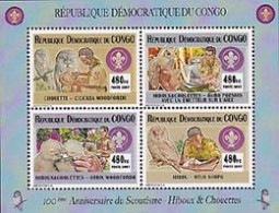 CONGO KINSHASA 2007 -  Scouts, Hiboux Et Chouettes - BF Collectif - Owls