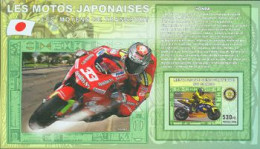 CONGO KINSHASA 2006 -  Les Motos Japonnaises - Honda - Rotary  - 1 BF Non Dentelé - Rotary, Lions Club