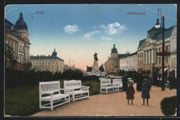 AK Arad, Kossúth-park  - Roumanie