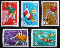 (dcos-241)    Sovjet Union  -  Union Sovjetique  -  Sovjetunie  -  CCCP   Mi 3512-16 - Used Stamps