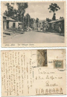 Ethiopia Italy Colony Era Addis Abeba Ethiopia Villaggio Savoia B/w Pcard 1nov1931 X Italy With 2 Stamps + 1 Missed - Etiopia