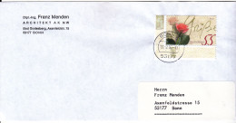 FLOWERS ROSES COVER GERMANY - Storia Postale