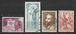 GREECE 1951 St. Pauls 1900 Anniversary Complete Used Set Vl. 657 / 660 - Used Stamps