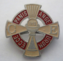 BROCHE "ECCE PANIS LORUM" - Insigne Religieux - Religion & Esotericism