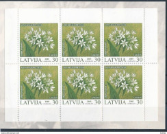 Latvia, Mi 632 ** MNH, Markenheft, Booklet / Plant, Wild Garlic, Allium Ursinum / World Stamp Expo Sydney 2005 - Altri & Non Classificati
