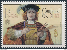 Vatican, Mi 1982 A MNH ** / Golden Age Painter Rembrandt Van Rijn, 350th Death Anniversary - Rembrandt