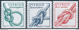 Mi 2331-33 ** MNH / Sailor's Maritime Knots - Bowline, Sheet Bend, Reef Knot - Nuevos