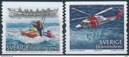 Mi 2575-76 C ** MNH / Air-sea Rescue, Search And Rescue, Water Scooter, Helicopter - Nuevos