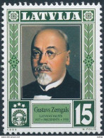 Mi 512 ** MNH / 2nd Latvian President Gustavs Zemgals / Head Of State - Letland