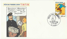 FDC - YT 3304 - Tintin - Personnage De Bandes Dessinées - 2000-2009