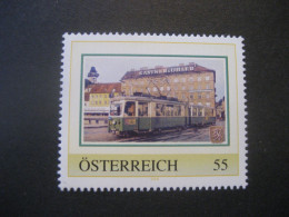 Österreich- PM Grazer Straßenbahn Ungebraucht - Personalisierte Briefmarken