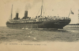 Le Havre. - Le Transatlantique « La Savoie » - Dampfer