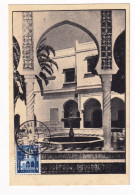 Alger Palais D'Eté Cachet Du 1/7/1954 Algérie Algéria Maximaphiles Algériens - Lettres & Documents