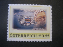 Österreich- PM Angelika Kaufmann 8006613 Ungebraucht - Personnalized Stamps