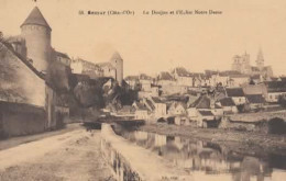 SEMUR, LE DONJON ET L EGLISE NOTRE DAME REF 16286 - Semur