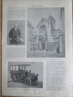 1902 Une Eglise ARMENIENNE à PARIS  Rue Jean Goujon   Arménie + AMBULANCE   Hopital ROTHSCHILD - Non Classés