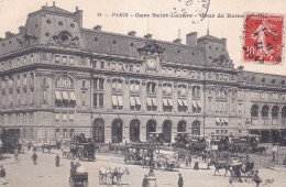 La Gare Saint-Lazare : Vue Extérieure - Pariser Métro, Bahnhöfe