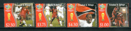 TRINIDAD & TOBAGO 2006** - FIFA World Cup Football - Germany 2006 - 4 Val. MNH. - 2006 – Germany