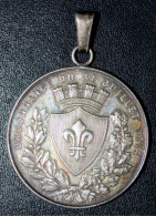 Jeton à Bélière Médaille Argent - Ville De Lille "Ordonnance Du 31 Juillet 1714" - Professionals/Firms