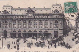 La Gare Saint-Lazare : Vue Extérieure - Metro, Estaciones