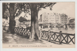 MEAUX - SEINE ET MARNE - VUE PRISE DE LA PROMENADE DES TRINITAIRES - Meaux