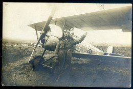 Cpa Carte Photo Aviateur Avion Biplan    STEP198 - ....-1914: Précurseurs