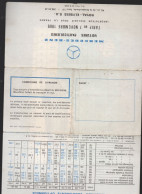(automobile)   Tarif  MERCEDES   11/1969 (PPP47385) - 1950 - ...