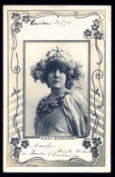 267 - ARTISTE - SARAH BERNHARDT -  DOS NON DIVISE - Entertainers