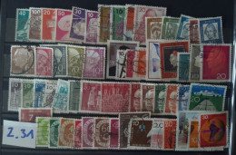 Deutschland 50 Verschiedene Briefmarken Los 2.31 - Otros & Sin Clasificación