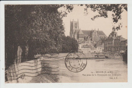 MEAUX - SEINE ET MARNE - VUE PRISE DE LA PROMENADE DES TRINITAIRES - Meaux