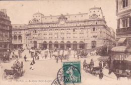 La Gare Saint-Lazare : Vue Extérieure - Pariser Métro, Bahnhöfe
