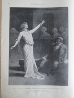 1902  ACTRICE Theatre SARAH BERNHARDT    Theroigne De MERICOURT    Paul Hervieu - Ohne Zuordnung