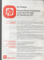 (automobile) Pub  FRA?VE ROUTE ASSISTANCE   (PPP47386) - 1950 - ...