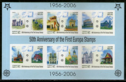 Laos 2005 Europa Historical Monuments Sc 1673a Imperf M/s MNH # 5475 - Monumentos