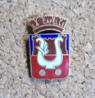 Pin's - La Capelle - Armoirie, Blason - Città