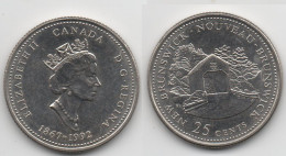 + ITALIE  +  25 CENT 1992 + - Canada