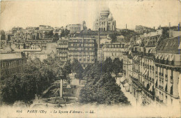 75 - PARIS - SQUARE D'ANVERS - Distrito: 09