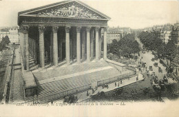 75 - PARIS - EGLISE ET BOULEVARD DE LA MADELEINE - Churches