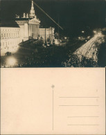 Foto Wien Fackelumzug Vor Dem Parlament Bei Nacht 1923 Privatfoto - Other & Unclassified