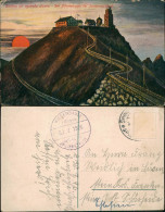 Krummhübel Karpacz Schneekoppe Sněžka Śnieżka Sonnenaufgang 1926 - Schlesien