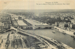 75 - PARIS - VUE DE LA TOUR EIFFEL - Mehransichten, Panoramakarten