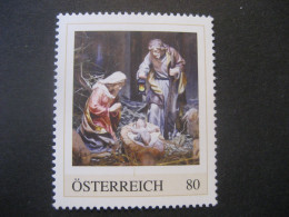 Österreich- PM An Der Krippe Ungebraucht - Personnalized Stamps