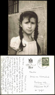 Ansichtskarte  Portrait Kinder Mädchen 1962  Gel. Stempel München - Portretten